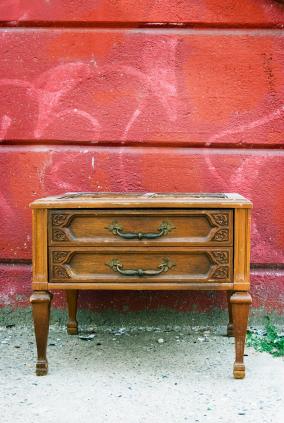 Abandoned End Table