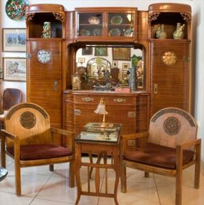 Grouping of Art Nouveau Furniture