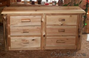 Cedar Log Dresser