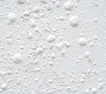 Blistering paint on interior plaster wall.