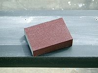 Medium-fine sanding sponge.