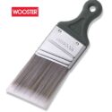 A Wooster Shortcut brush, great for tight spaces.