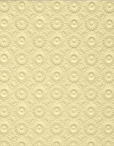 3D Patterned Paintable Wallpaper