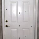 Order for painting a steel door.