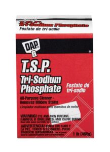 Trisodium phosphate by DAP, 1 pound box.