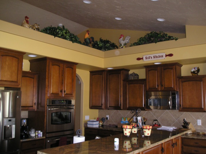 Painted Living Room and Dining Room